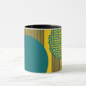 Mug Midcentury Modern Circle and Lines (Centre)