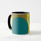 Mug Midcentury Modern Circle and Lines (Devant gauche)