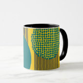 Mug Midcentury Modern Circle and Lines (Devant droit)