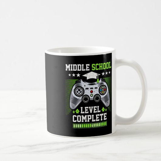 Mug Middle School Level Complete Graduation Cl 2025 Ga (Droite)