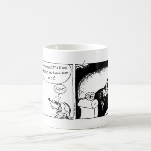 Mug Midge "Black Friday" Bande dessinée (Centre)