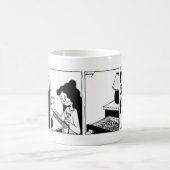 Mug Midge "De profond dans les profondeurs du Jacquard (Centre)