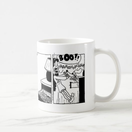 Mug Midge "De profond dans les profondeurs du Jacquard (Droite)