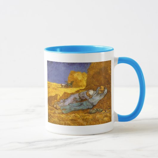 Mug Midi, Repose De Travail Van Gogh Fine Art (Droite)