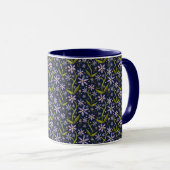 Mug Midnight | Dancing Daisies Watercolor (Devant droit)