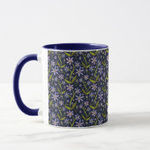 Mug Midnight | Dancing Watercolor Daisies (Gauche)