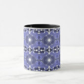 Mug Midnight Indigo Kaleidoscope  (Centre)