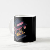 Mug Midnight Lofi Pixel Art Ramen Shop (Devant gauche)