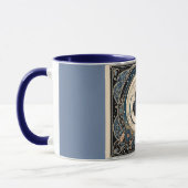 Mug Midnight Muse in a Petaled Moon Frame (Gauche)