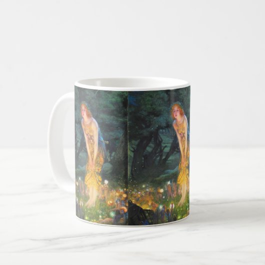 Mug Midsummer Eve (1908) par Edward Robert Hughes (Devant gauche)