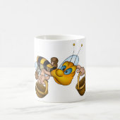 Mug Miel abeille avec paniers Amusants Animation Bee (Centre)