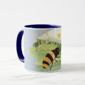 Mug Miel abeilles apiculteurs Mariage (Devant gauche)