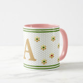 Mug Miel en Rayon de Daisy Or Chic (Devant droit)