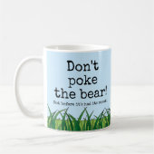 Mug "Miel somnolent de l'ours W de kawaii ne poussez (Gauche)