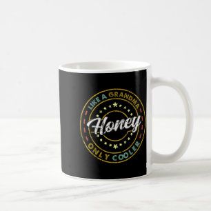 Mug Miel vintage comme une grand-mère mais en plus coo