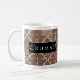 Mug Miettes ! Noir de motif