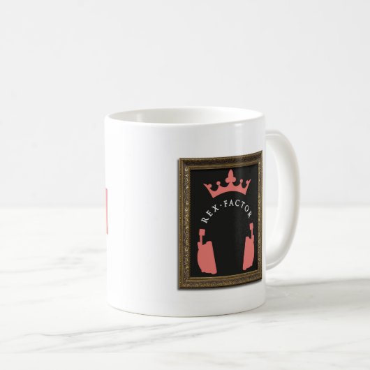 Mug Miettes ! Rose simple (Devant droit)