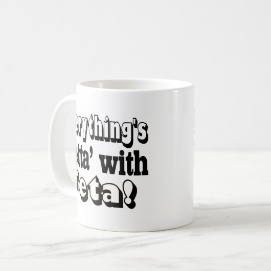 Mug Mieux avec Feta (Devant gauche)