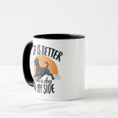 Mug Mieux avec les chiens (Devant gauche)