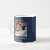 Mug Mieux ensemble arche photo mariage cadeau décorati (Devant gauche)