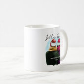 Mug Mieux Ensemble Script Aquarelle Couple Noël (Devant droit)
