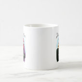 Mug Mieux Ensemble Script Aquarelle Couple Noël (Centre)