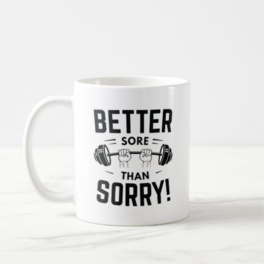 Mug Mieux vaut souffrir que désolé (Gauche)
