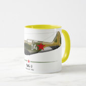 Mug MiG-3 Bataille de Stalingrado - 1942 (Devant droit)