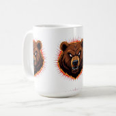 Mug Mighty Bear – Raw Strength of Nature (Devant gauche)