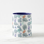 Mug Mignées Manates Avec Motif Bulles (Centre)