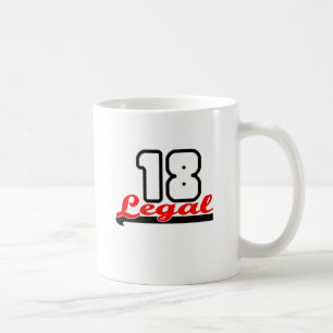Mug Mignon, "18" juridique conception