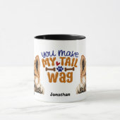 Mug Mignon Akita Chien Vous Faites Mon Wag De Queue (Centre)