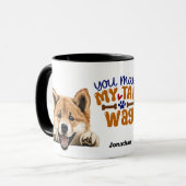 Mug Mignon Akita Chien Vous Faites Mon Wag De Queue (Devant gauche)