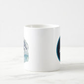 Mug mignon Amateurs de baleines arctiques ajouter mono (Centre)