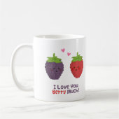 Mug Mignon Amour Vous Much Pun Humour (Gauche)