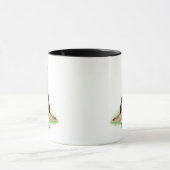 Mug Mignon art d'animal de compagnie chien de berger a (Centre)