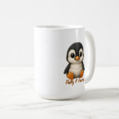 Mug Mignon bébé manchot (Devant droit)