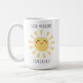 Mug Mignon Bonjour Soleil Kawaii (Gauche)
