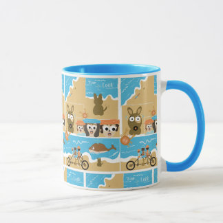 Mug mignon bouchon de dessin animé