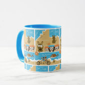 Mug mignon bouchon de dessin animé (Devant gauche)