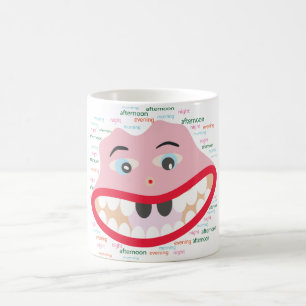 Mug mignon bouchon de dessin animé