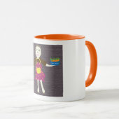 Mug mignon bouchon de dessin animé (Devant droit)