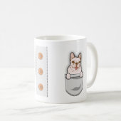 Mug Mignon Bouledogue Anglais pour Amateur de Chiens É (Devant droit)