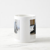 Mug Mignon Bouledogue Noir Endormi (Centre)