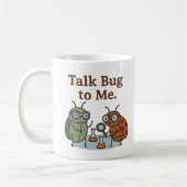 Mug Mignon Bug drôle qui parle Entomologiste Explorate (Gauche)