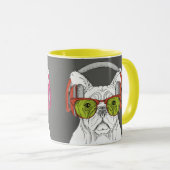 Mug mignon Bulldog (Devant droit)