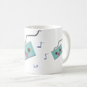 Mug mignon cassette cassette tapette (Devant droit)