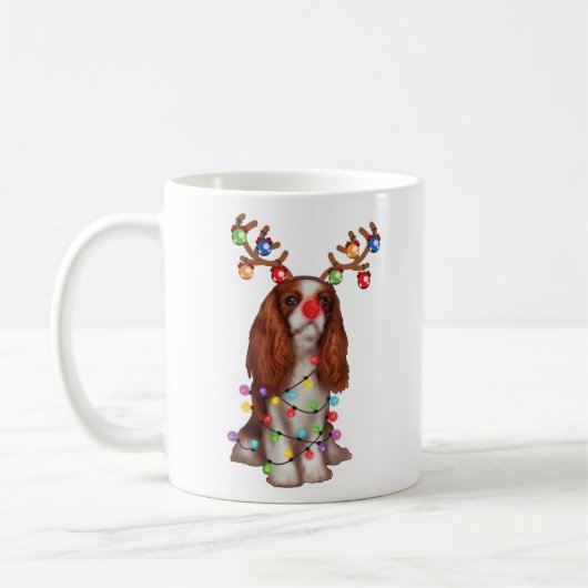 Mug Mignon Cavalier King Charles Spaniel Drôle cadeau  (Gauche)