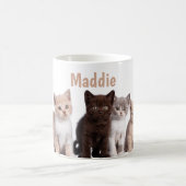 Mug mignon chat amusant et idiot (Centre)