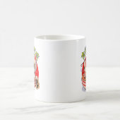 Mug Mignon chat japonais mangeant des nouilles avec de (Centre)